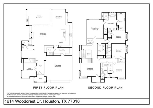 1614 Woodcrest Drive  Houston 77018 Harris - Image 2